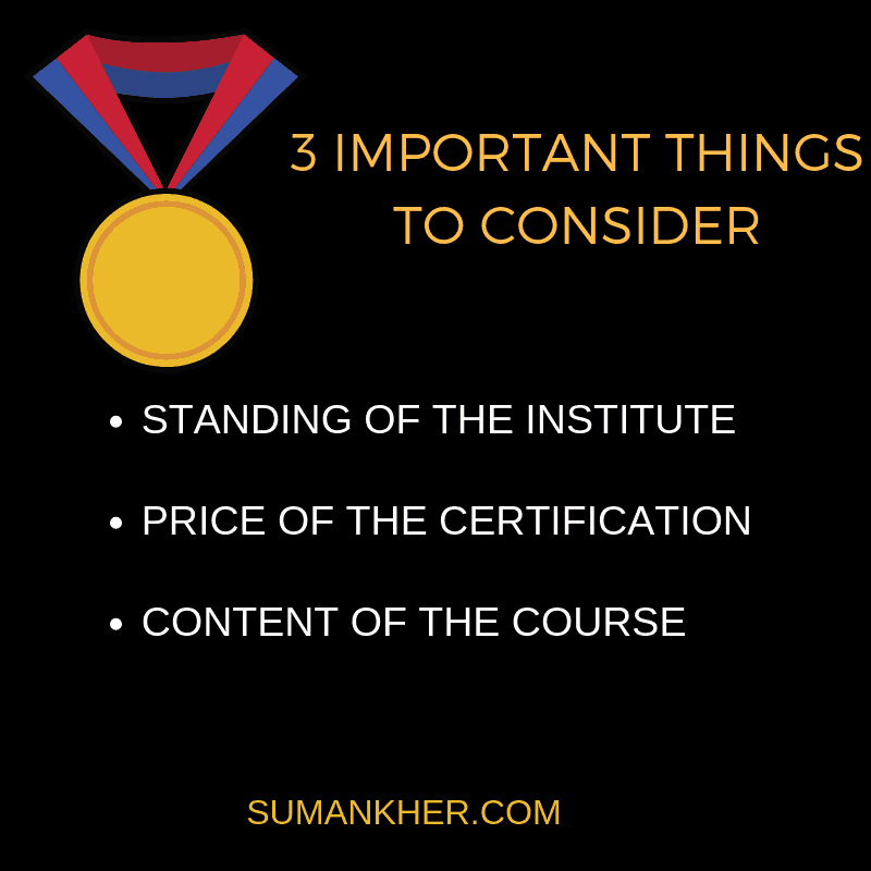 3 IMPORTANT THINGS TO CONSIDER